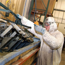 Avalanche Ranch Hand Powdercoating
